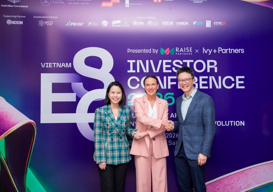 At the Vietnam ESG Investor Conference 2026 (Photo: Australian Embassy Vietnam)