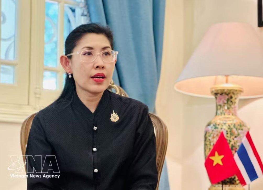 Thai Ambassador to Vietnam Urawadee Sriphiromya (Photo: VNA)