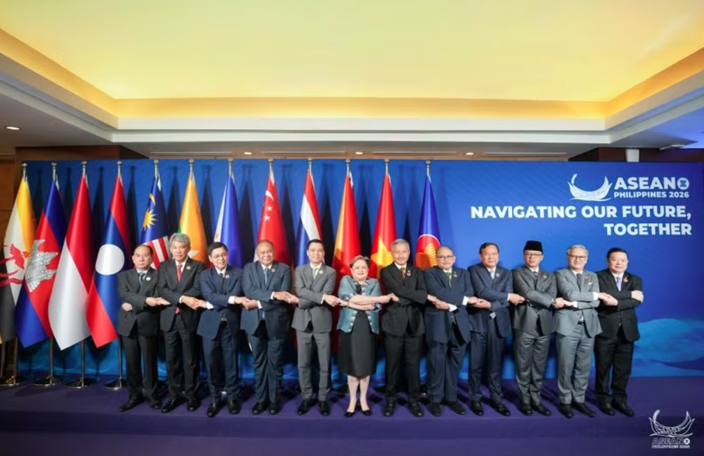 Delegates at the ASEAN Foreign Ministers' Meeting (Photo: MOFA)