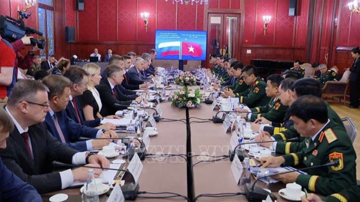 The second consultation meeting on marine affairs between Vietnam and Russian (Photo: VNA)
