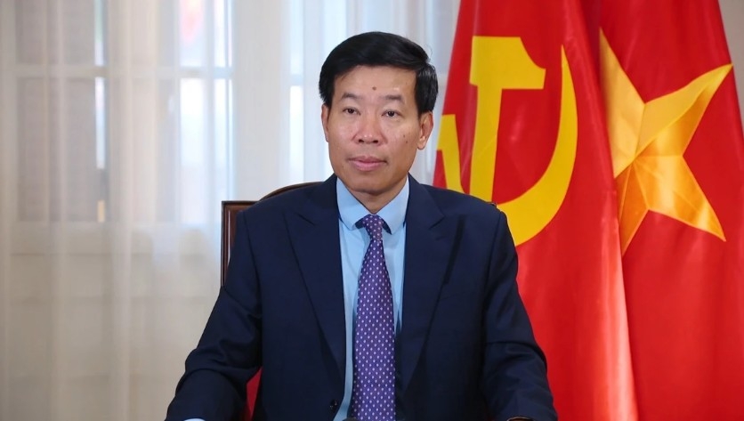 Party Central Committee member, Deputy Minister of Foreign Affairs Nguyen Manh Cuong