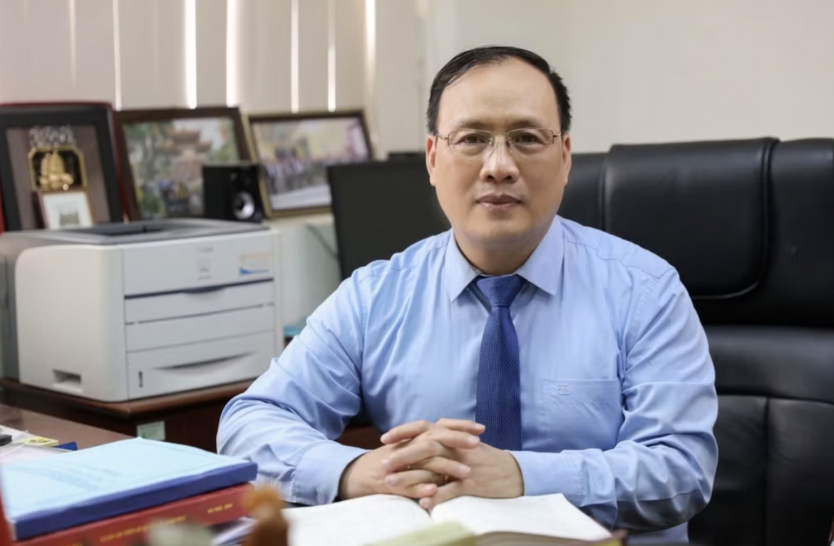 Professor, Doctor of Science Nguyen Dinh Duc, former chairman of the University of Engineering and Technology under Vietnam National University, Hanoi. (Photo: daibieunhandan.vn)