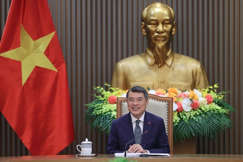 Prime Minister Le Minh Hung holds telephone talks with his New Zealand counterpart Christopher Luxon.
(Photo: VGP)