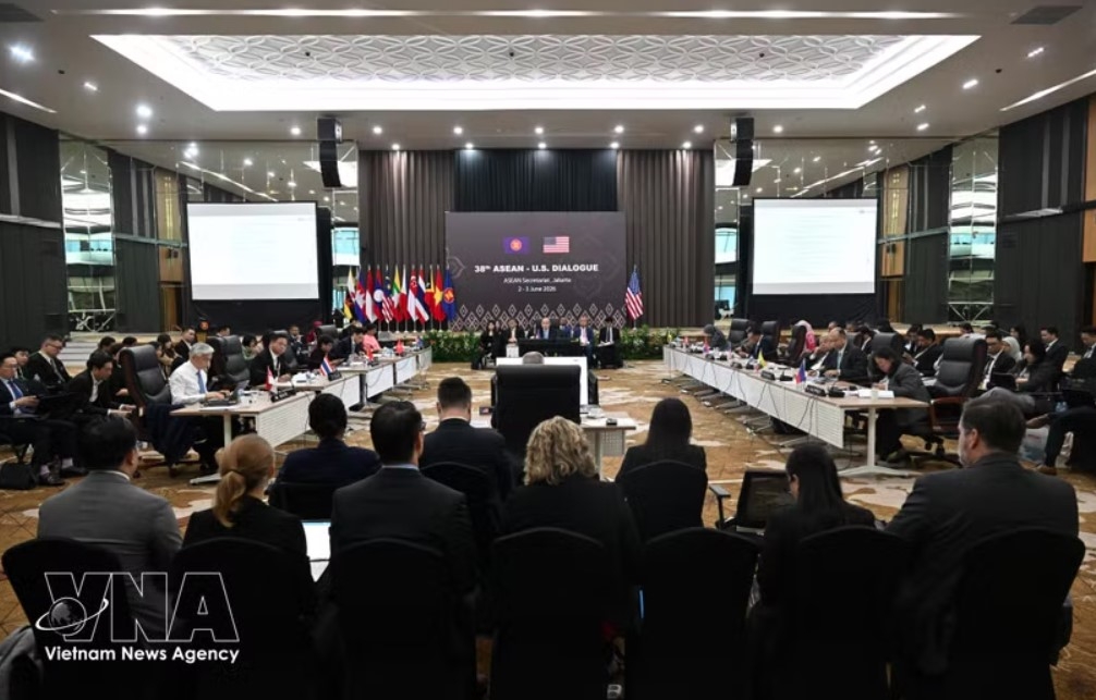 At the 38th ASEAN–US Dialogue (Photo: VNA)