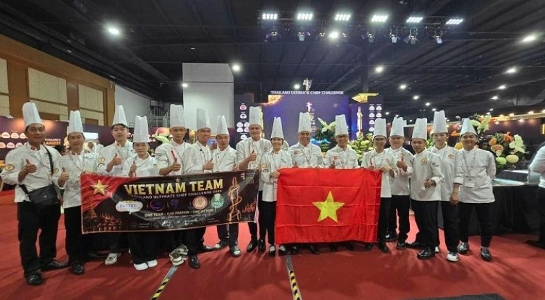 The Hanoi culinary team (Photo courtesy of the team)