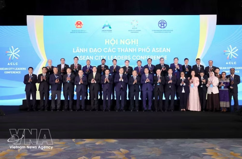 Leaders across ASEAN member states gather in Hanoi on June 8 for the ASEAN Cities Leader Conference 2026. (Photo: VNA)