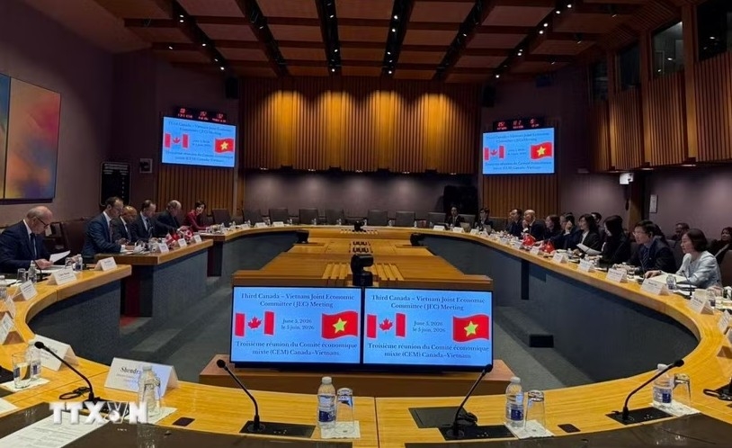The third meeting of the Vietnam-Canada Joint Economic Committee (JEC 3) Photo: VNA