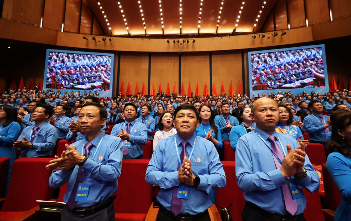 The 14th Vietnam Trade Union Congress for the 2026-2031 term opens in Hanoi on June 4, bringing together 780 delegates representing nearly 10 million trade union members nationwide