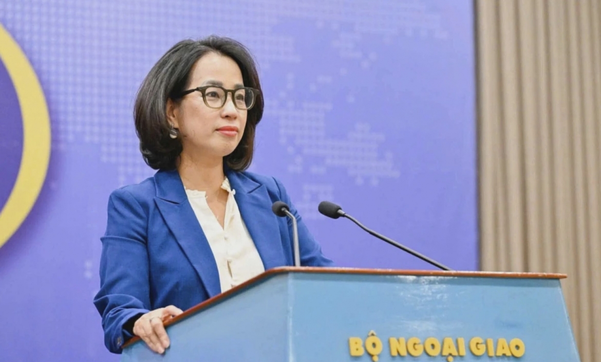 Vietnamese Foreign Ministry spokesperson Pham Thu Hang
