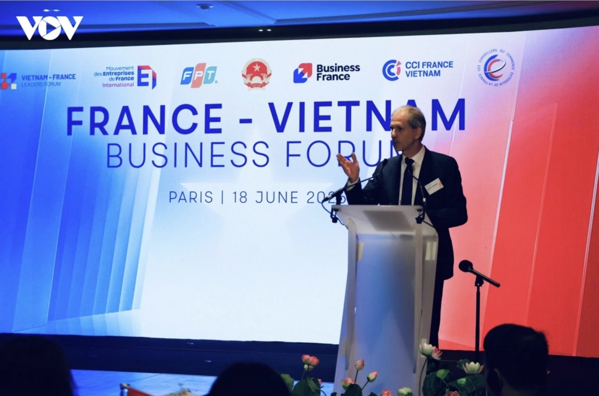 President of MEDEF International Benoit Clocheret affirms strong ties between the French and Vietnamese business communities.