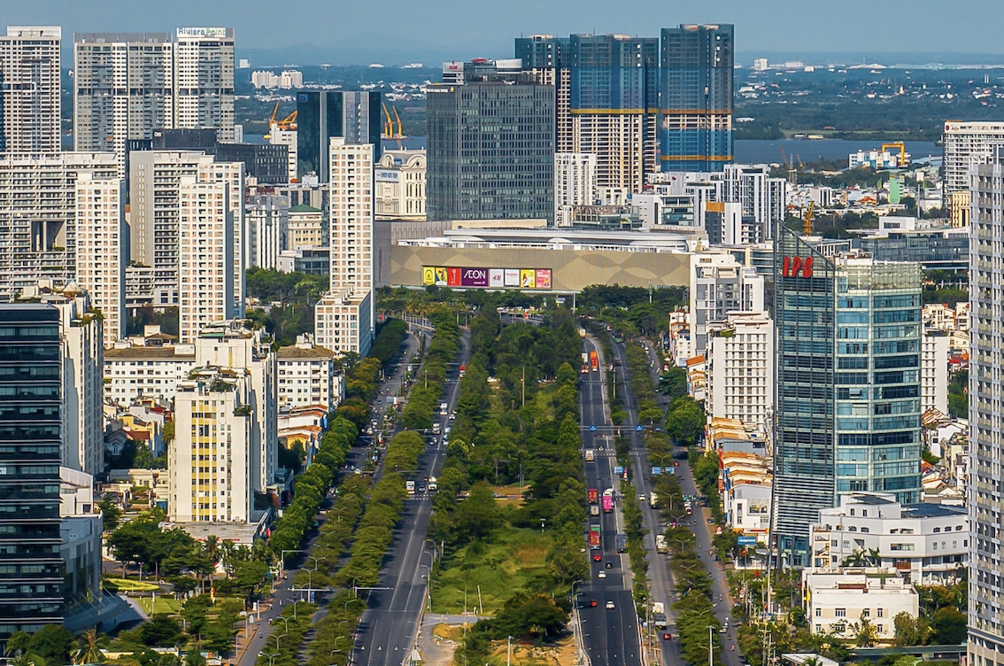 A view of Ho Chi Minh City. Photo: Nguyen Hue.