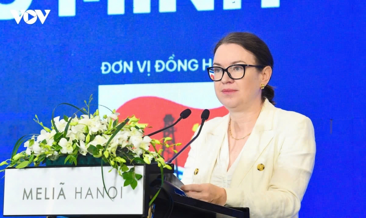 Irish Ambassador to Vietnam Deirdre Ní Fhallúin shares her country's experience and highlights cooperation potential between Ireland and Vietnam in this field