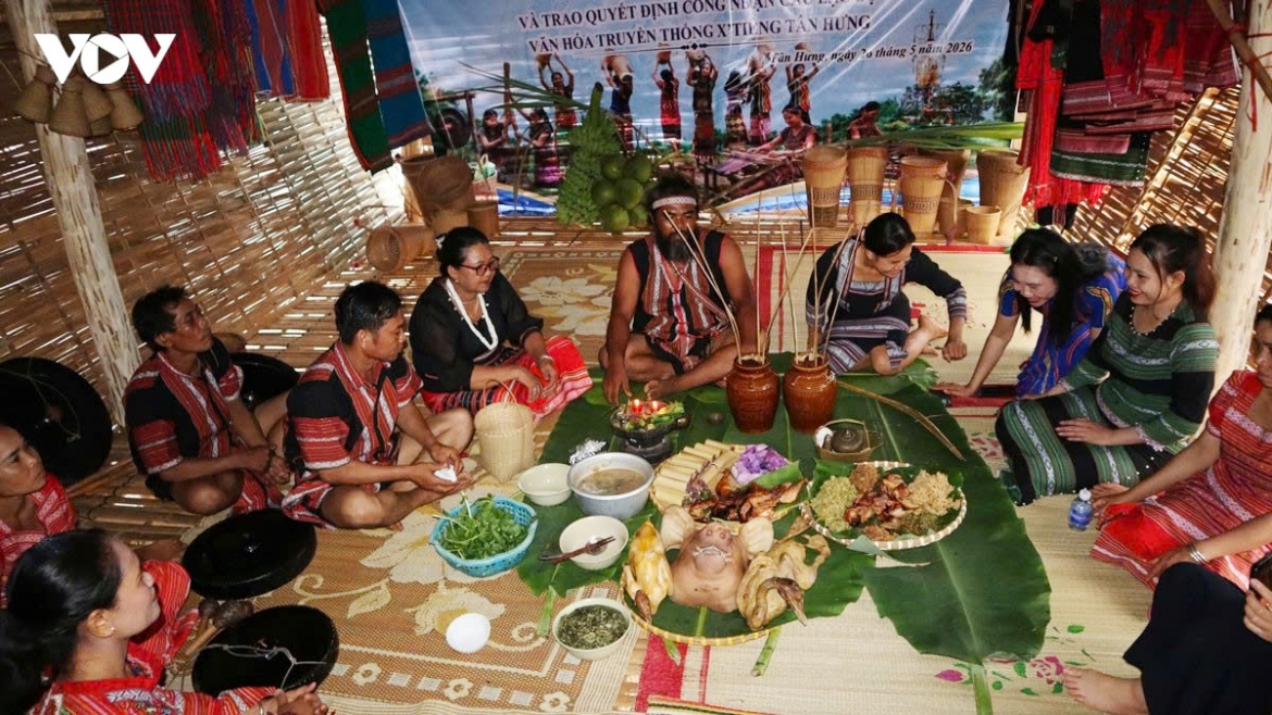 The traditional peace-praying ritual of the X'tieng ethnic people in Dong Nai province