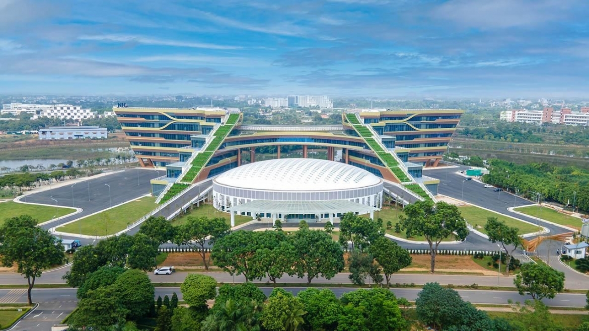 A panoramic view of the Vietnam National Innovation Centre in Hanoi