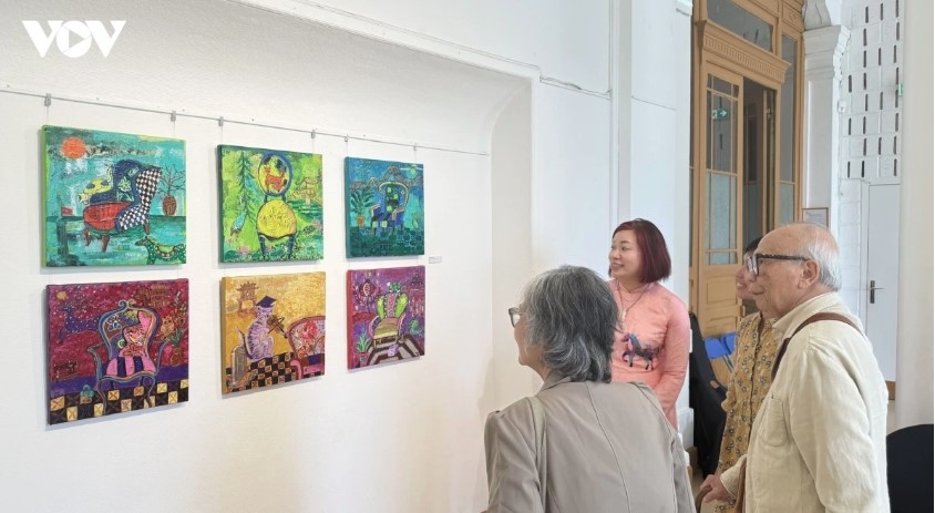 Selected works on display at the exhibition