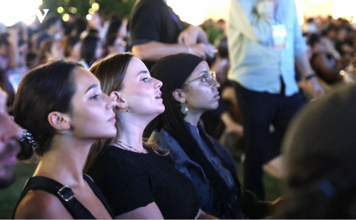 A 3D mapping light show combined with live music opens a string of activities marking the 50th anniversary of Saigon-Gia Dinh being renamed Ho Chi Minh City (July 2, 1976-2026).