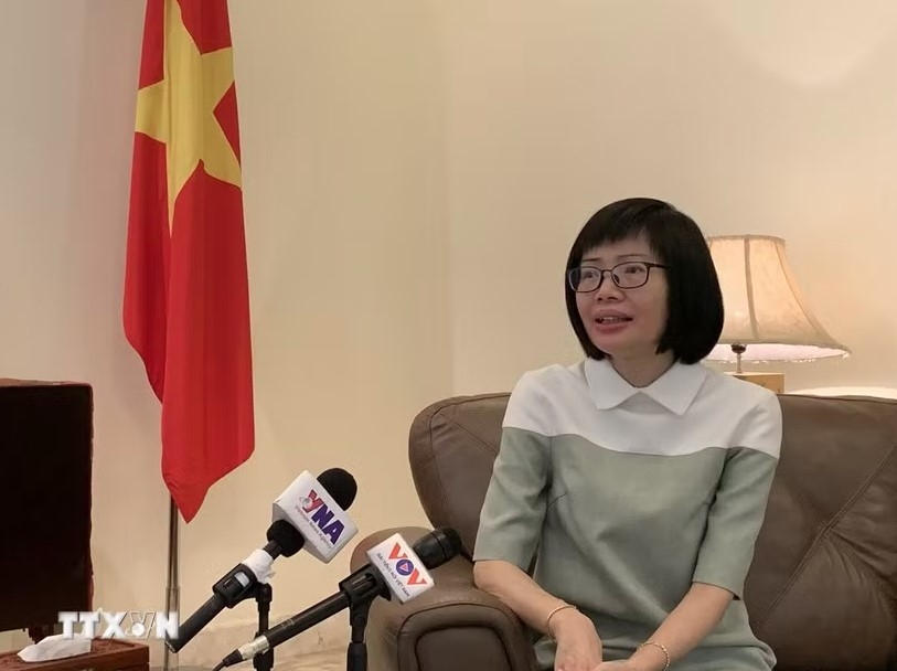 Ambassador Ton Thi Ngoc Huong, Head of the Permanent Mission of Vietnam to ASEAN
(Photo: VNA)