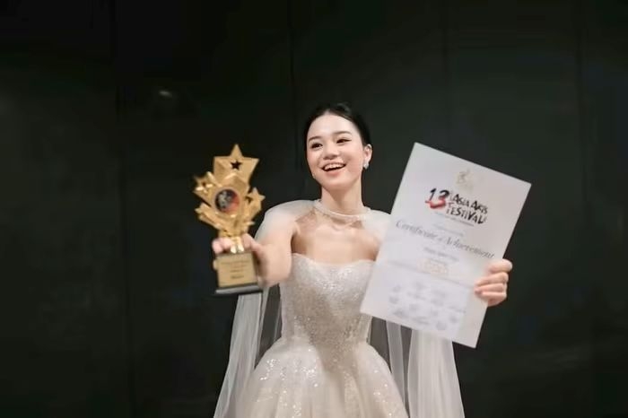 Anh Thu wins gold at 2026 Asia Arts Festival