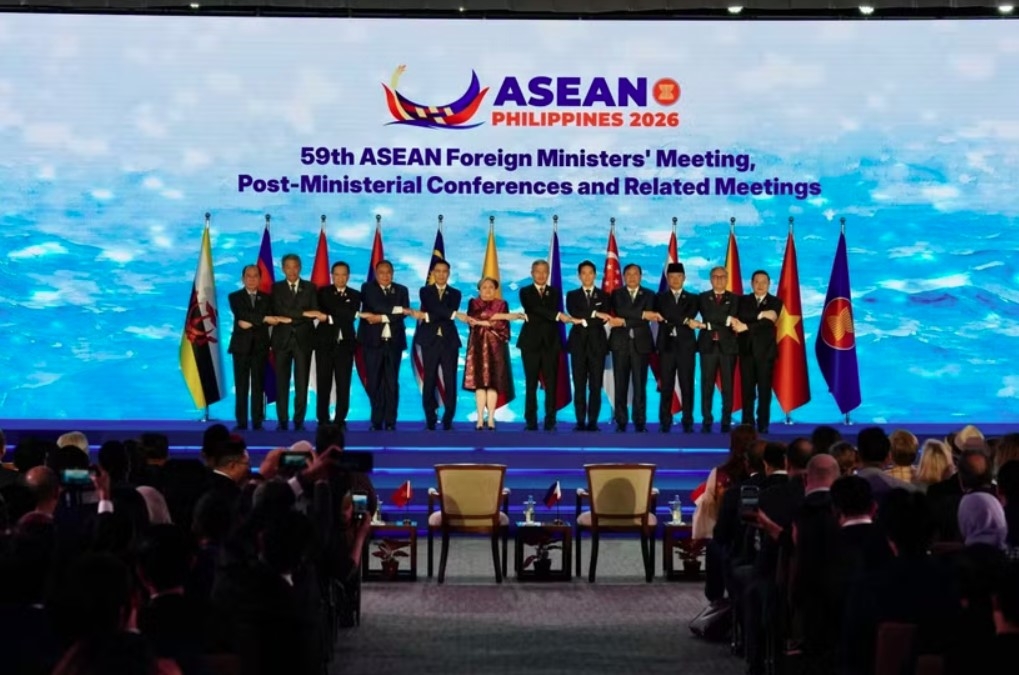 ASEAN Foreign Ministers attend the opening ceremony of AMM-59 in Manila on July 21. (Photo published by VNA)