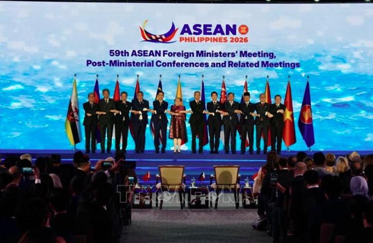 ASEAN Foreign Ministers at the opening ceremony of AMM-59 on July 21 (Photo: VNA)