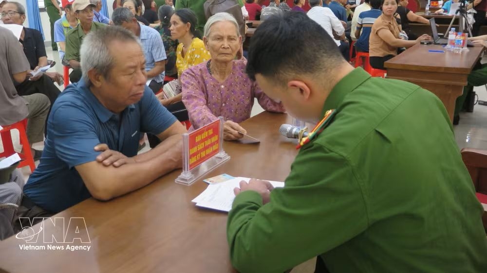 Activities supporting the collection of DNA samples from relatives of fallen soldiers in Lao Cai are carried out in accordance with established procedures.