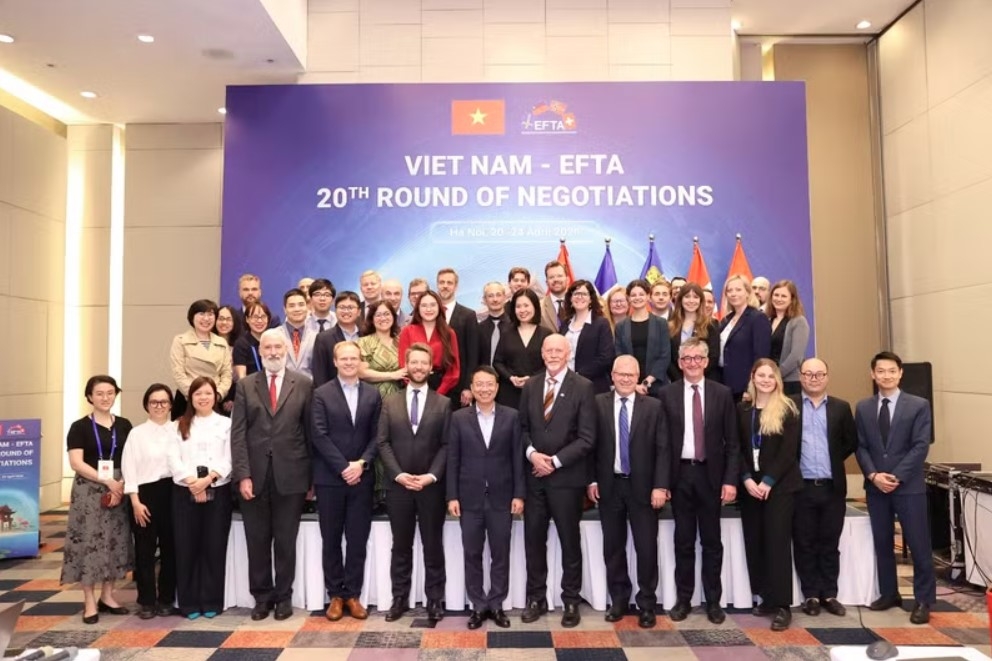 Vietnam, EFTA wrap up negotiations on the Vietnam - EFTA free trade agreement. (Photo: baochinhphu.vn)