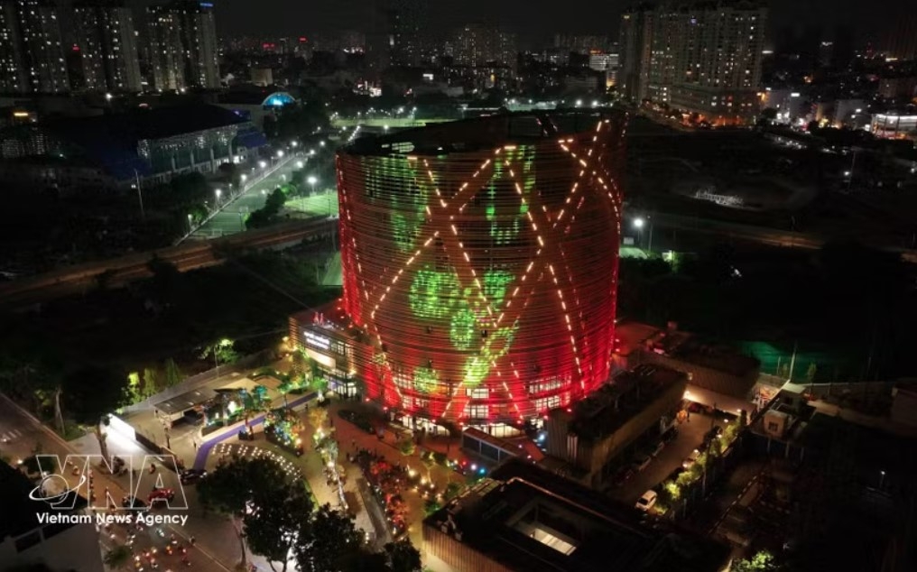 The Phu Tho Circus and Multipurpose Performance Hall is expected to be a prominent destination in Ho Chi Minh City's night-time economy. (Photo: VNA)