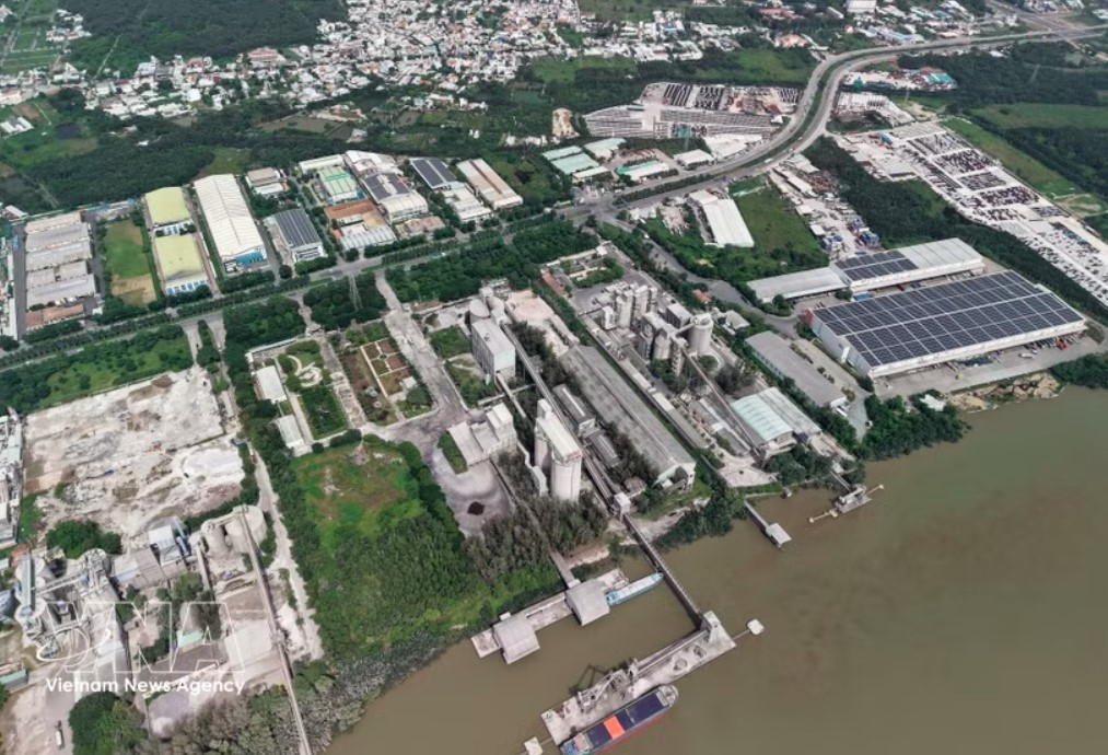 Hiep Phuoc Industrial Park in Hiep Phuoc commune, Ho Chi Minh City. (Photo: VNA)