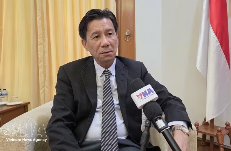 Vietnamese Ambassador to Indonesia Ta Van Thong (Photo: VNA)