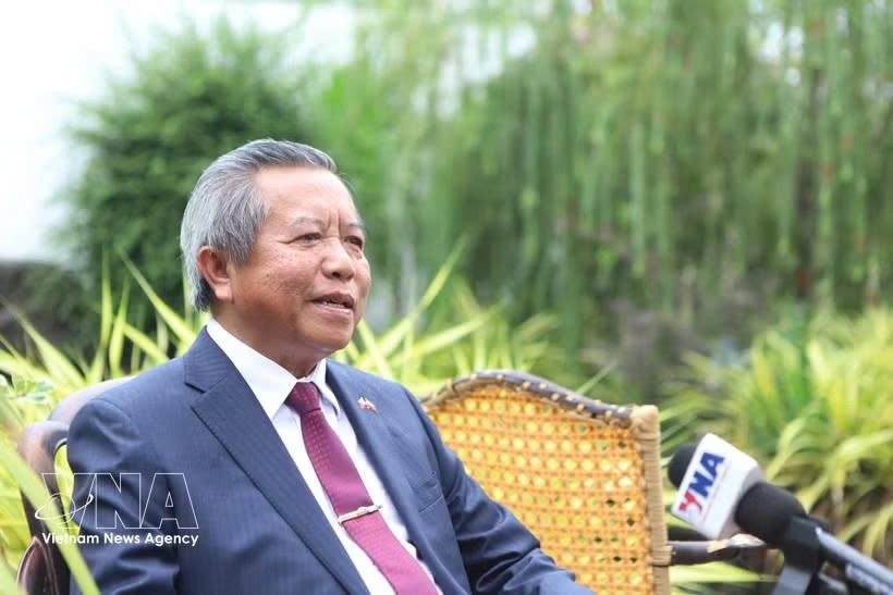 Prof. Dr. Boviengkham Vongdala, President of the Laos–Vietnam Friendship Association (Photo: VNA)