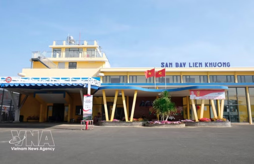 Lien Khuong International Airport is scheduled to reopen on August 19 after temporary closure for repair and upgrade. (Photo: VNA)