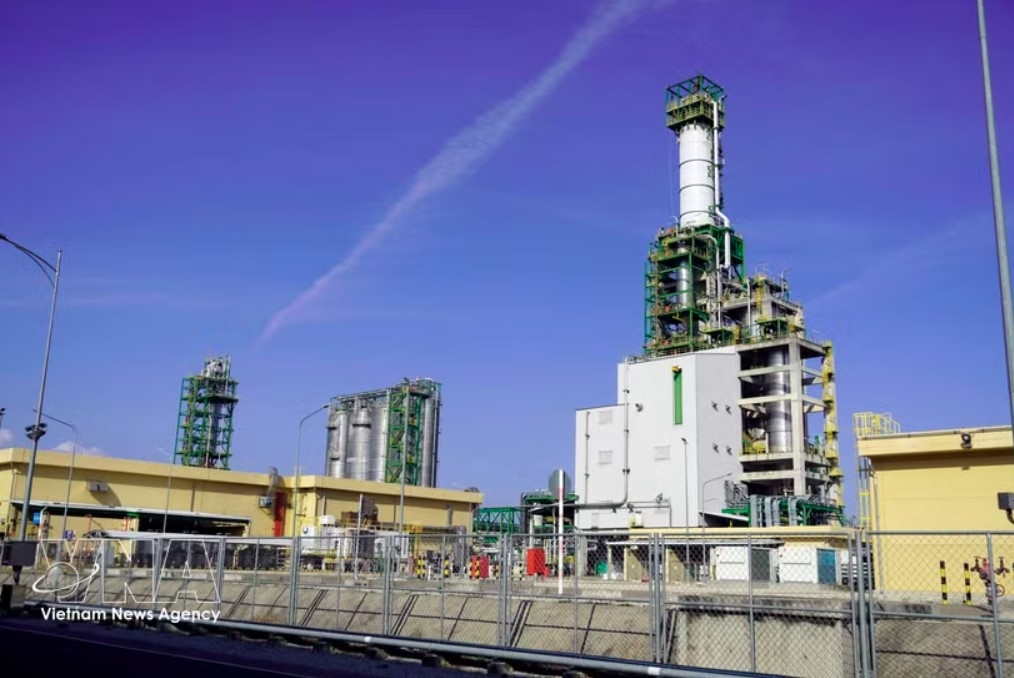 The Long Son Petrochemical Complex, an investment project of Thailand's SCG Group, is located in Long Son commune, Ho Chi Minh City. (Photo: VNA)