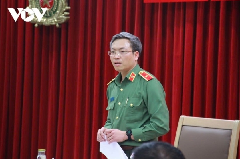 Maj. Gen. Nguyen Quoc Toan, Chief of Office and Spokesperson for the Ministry of Public Security
