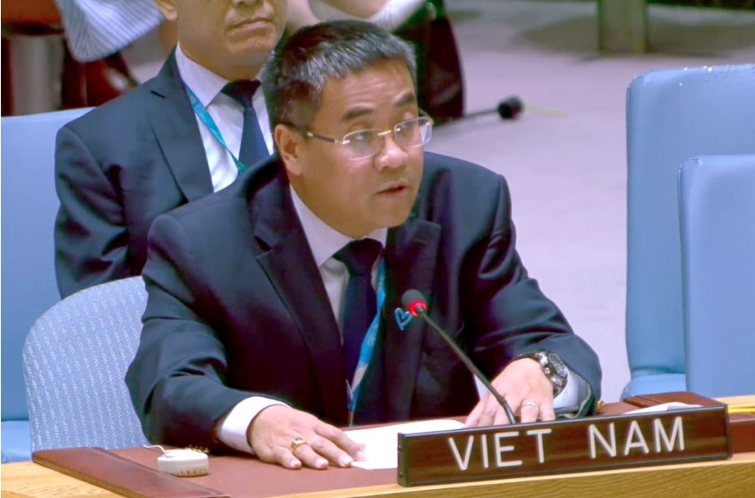 Minister Counselor Nguyen Hai Luu, Deputy Permanent Representative of Vietnam to the UN