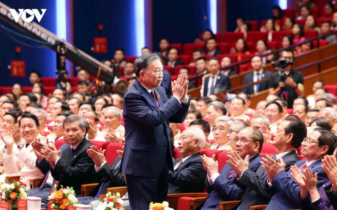 Party General Secretary and State President To Lam attends a ceremony marking the 80th anniversary of the People’s Security Force (July 12, 1946 – 2026) in Hanoi on July 11, 2026