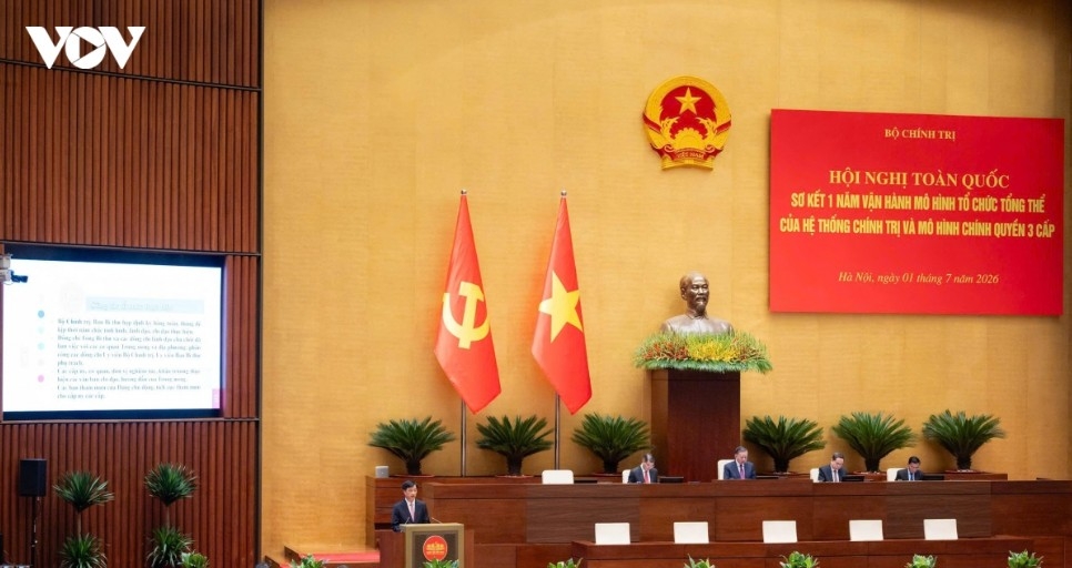 The conference connects 3,651 venues across ministries, central agencies, mass organizations, and the headquarters of provinces, cities, communes, wards and special zones nationwide, with 557,099 delegates attending.