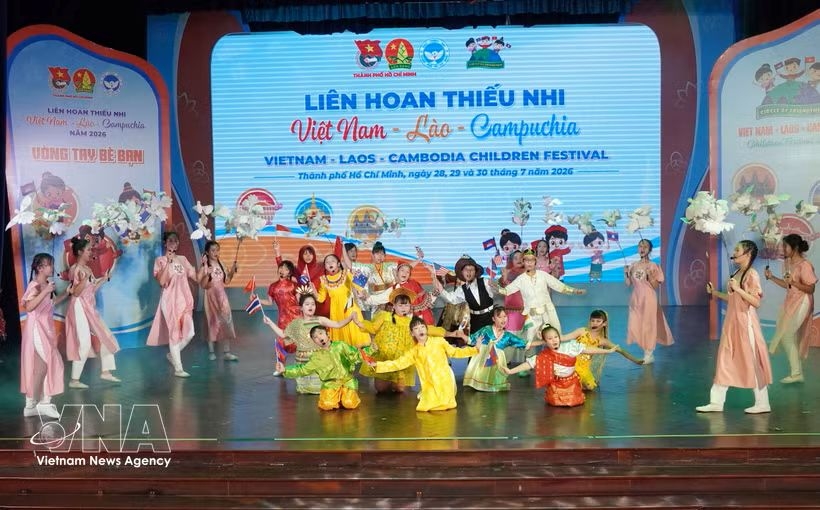 A performance at the closing ceremony of the festival.