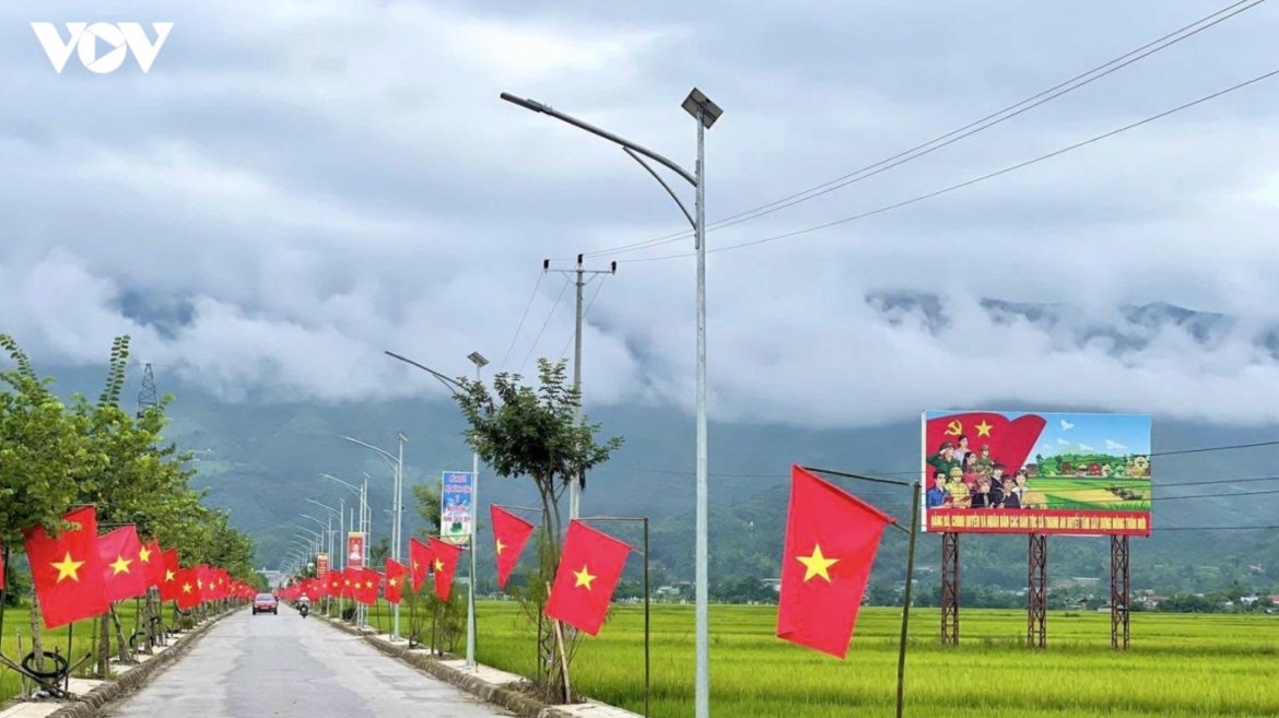 Past and present meet amidst a sea of red flags ahead of National Day.