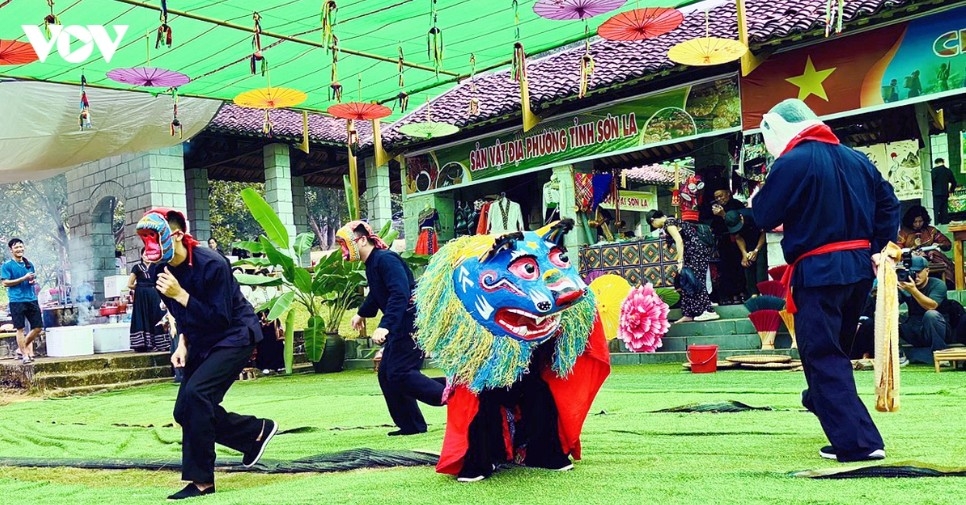A lively cat lion dance performance becomes a highlight, bringing joy to families and visitors.