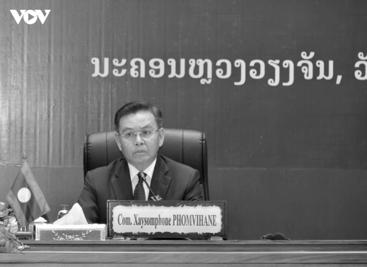 Xaysomphone Phomvihane, Politburo member of the Central Committee of the Lao People’s Revolutionary Party and President of the National Assembly of Laos, passes away on August 8