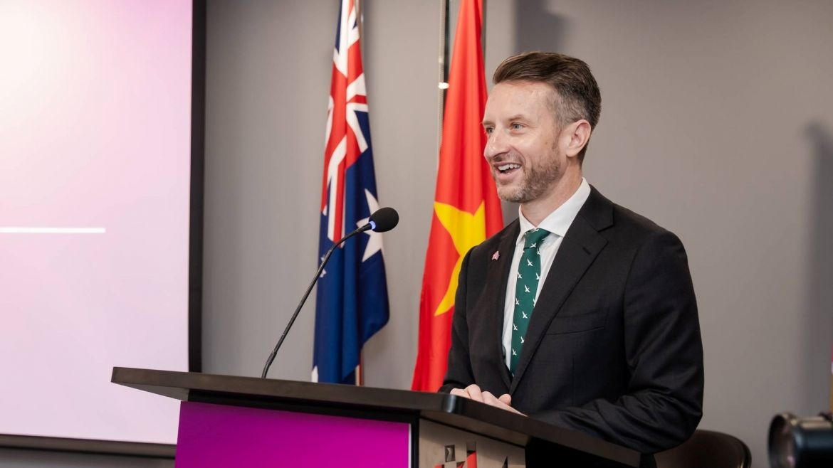 Layton Pike, an Advisory Board member of the Australia Vietnam Policy Institute, says trust is the foundation for turning the Comprehensive Strategic Partnership into practical cooperation. (Photo: AVPI)