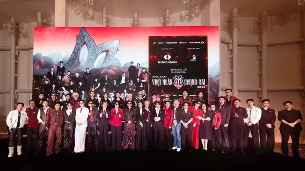 Cast of the 2026 edition of “Anh trai vuot ngan chong gai”. (Photo: Yeah1)