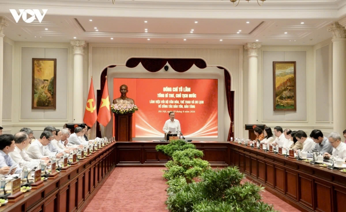 Party General Secrerary and State President To Lam requests new thinking in cultural heritage preservation