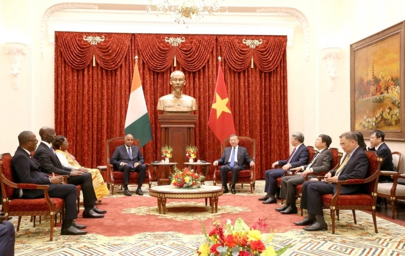Party General Secretary and State President To Lam asks Côte d'Ivoire to facilitate Vietnamese investment