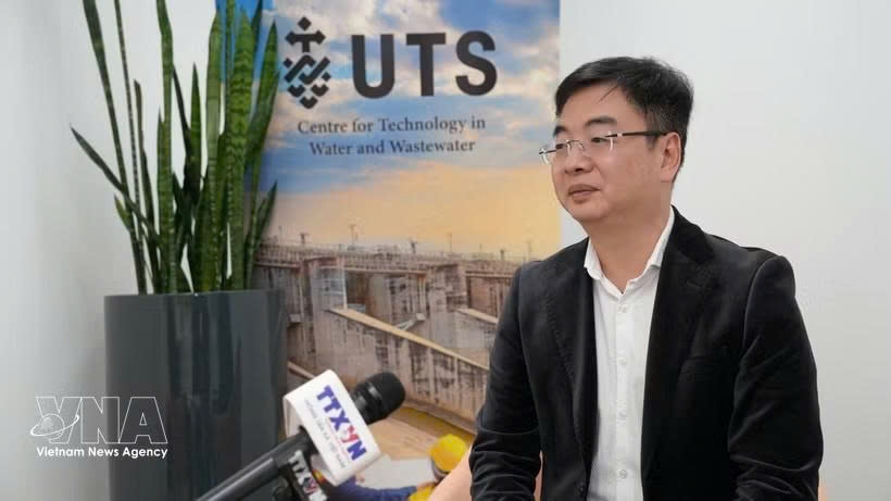 Prof. Nghiem Duc Long from University of Technology Sydney (UTS), who is also Chairman of the Vietnam-Australia Scholars &amp; Experts Association (VASEA) (Photo: VNA)