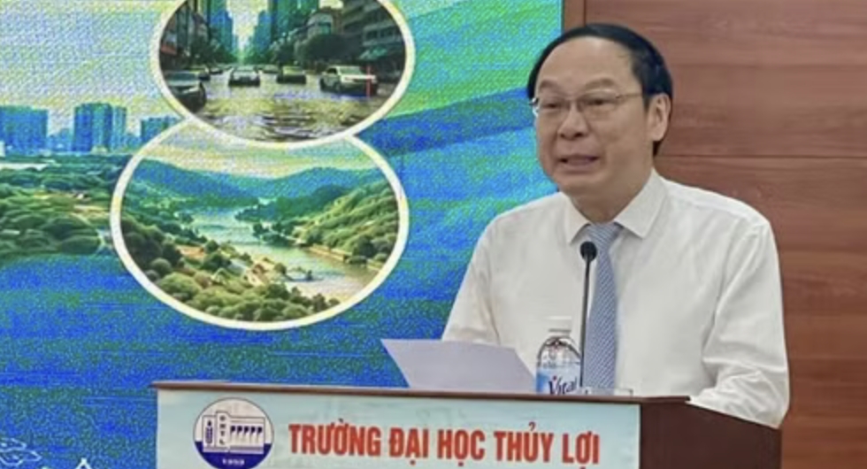Le Cong Thanh, Deputy Minister of Agriculture and Environment speaks at the event (Photo: JICA)