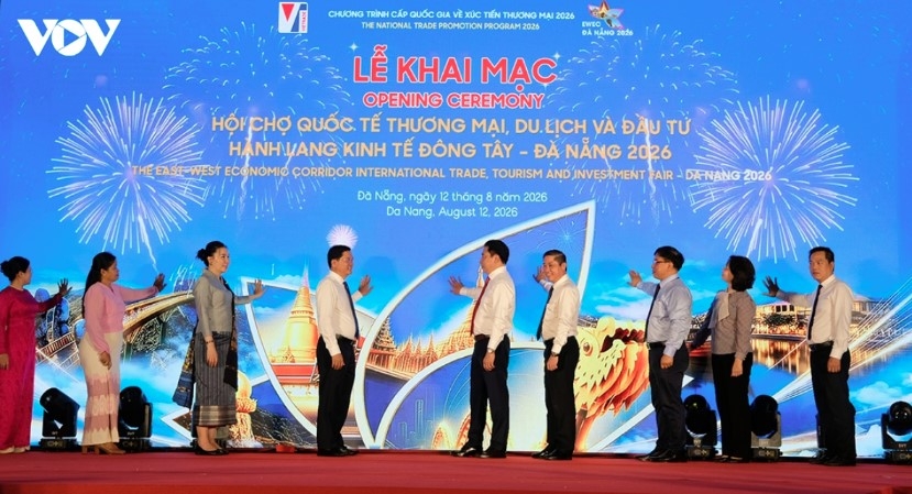 The opening ceremony of the 2026 East-West Economic Corridor International Trade, Tourism and Investment Fair in Da Nang