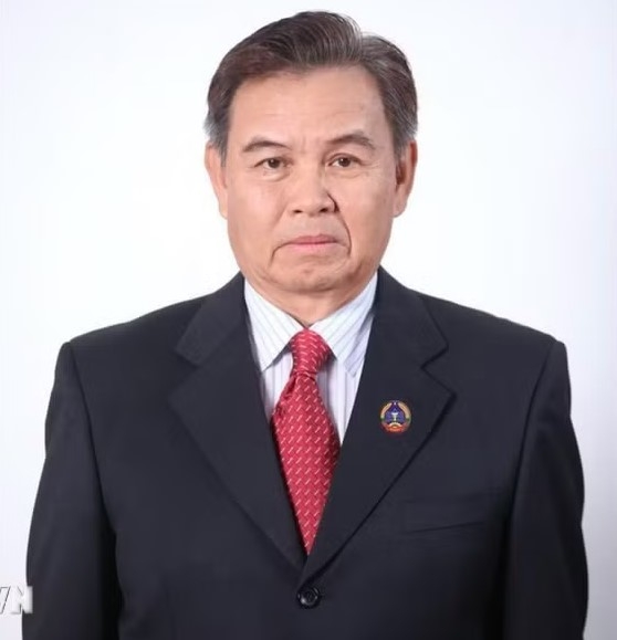  Lao Politburo member and National Assembly President Xaysomphone Phomvihane. (Photo: VNA)