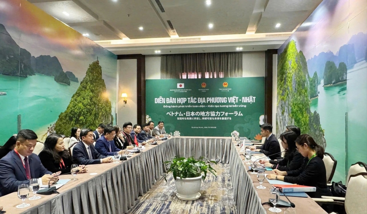 Delegates attend the 2025 Vietnam-Japan Local Cooperation Forum in Hue. (Photo: Hue City)