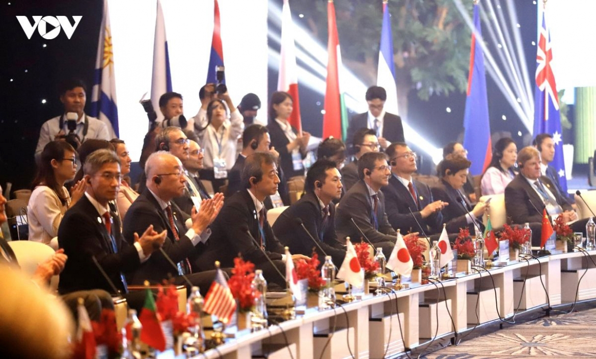 Foreign delegates attend the 2024 Ho Chi Minh City Friendship Dialogue. (File photo)